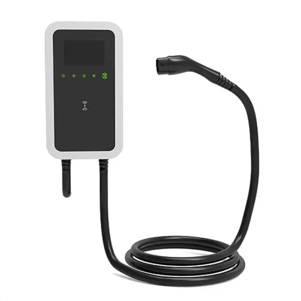 January series AC home wallbox EV charger front view