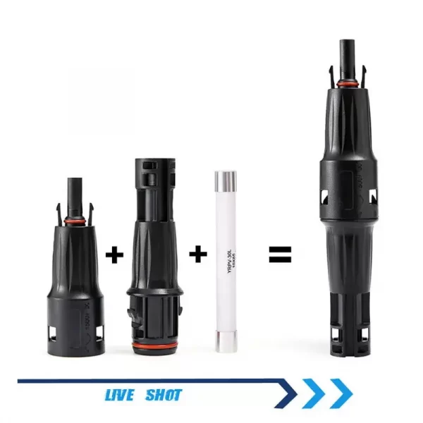 1500V Solar Connector with Fuse Link Display Figure 3